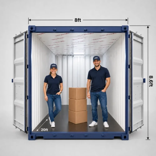 160 sq ft storage unit at Gillingham Storage