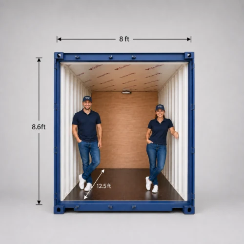 100 sq ft storage unit at Gillingham Storage