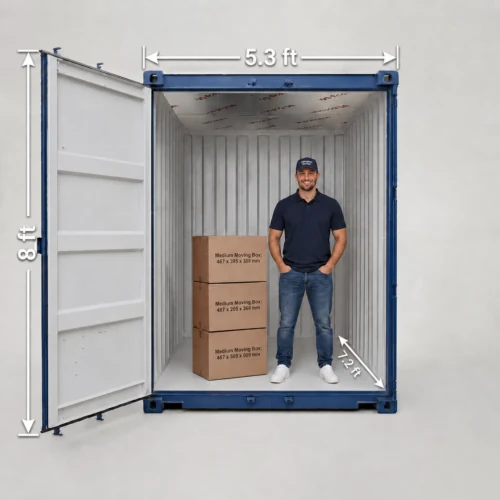 38 sq ft storage unit at Gillingham Storage