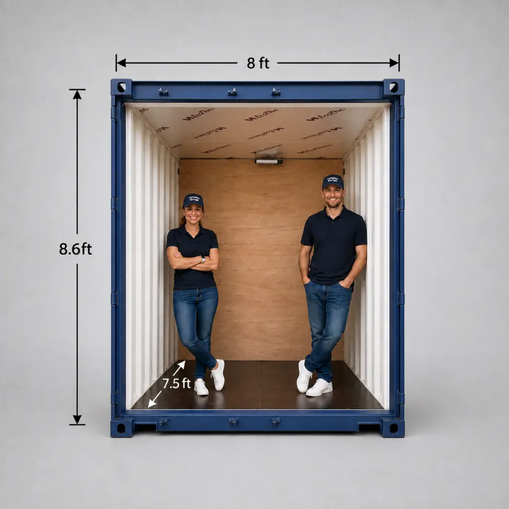 60 sq ft storage unit at Gillingham Storage