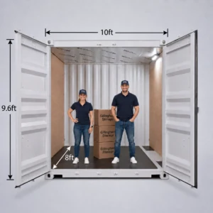 80 sq ft storage unit at Gillingham Storage
