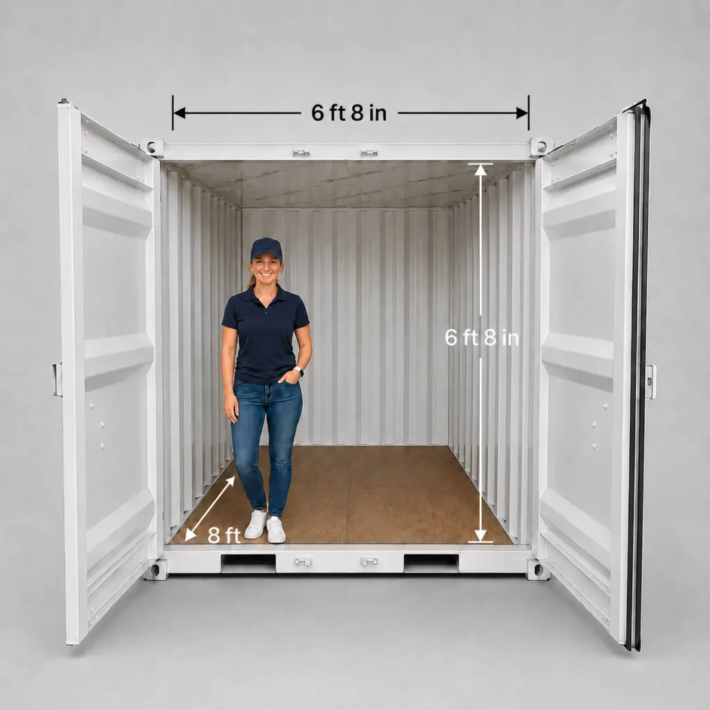 50 sq ft storage unit at Gillingham Storage